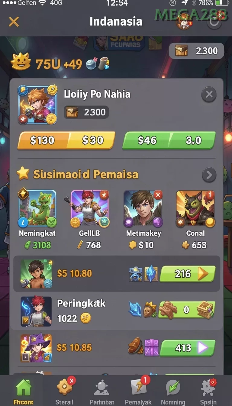 Cuplikan layar ANOBOY — pengaturan akun